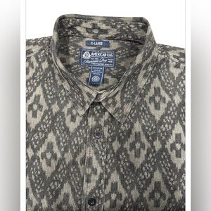 New 100% Cotton. High Energy Fabric. Botton Up Shirt Size XL / Men. American Rag